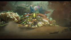 Retak'ka's Absorbing the Planet Rimbara