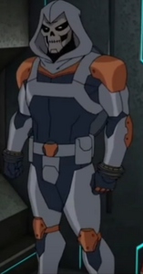 Taskmaster's new costume in Avengers Assemble.