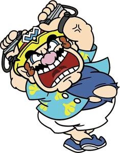 Wario in WarioWare: Move It!.