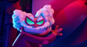 Poopypants' second evil grin as his plan is working.