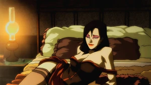 Madame Lorraine lurking for new victims.