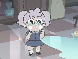 Meteora as a child.