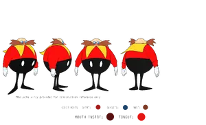 Concept art of Dr. Eggman.