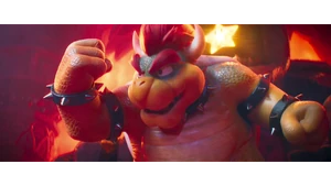 "Soon we will arrive at the Mushroom Kingdom!"