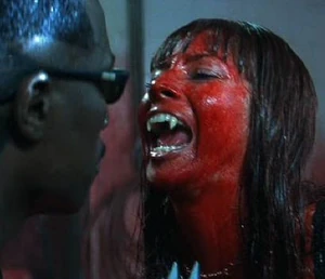 Racquel before she is killed by Blade