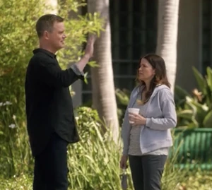 Bobby acting as a sponsor for Rachel