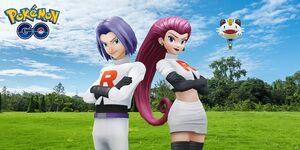 Jessie and James in Team GO Rocket