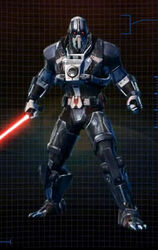 The Emperor's Wrath as a Sith Juggernaut.