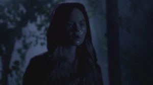 Sara's Alison mask.