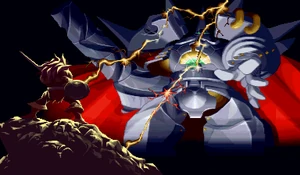 Leo and Blade in the intro of the game