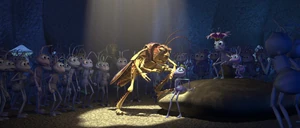 Bug eat bug world Hopper.jpg (381 KB) "It's a bug-eat-bug world out there, Princess. One of those...Circle of Life kinda things."