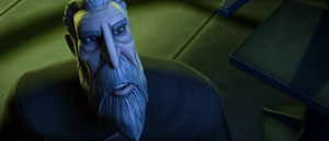 To prove his loyalty, the Count was ordered to eliminate Ventress and Dooku tried to convince Sidious not to do this, but his master snapped and demanded it.