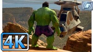 Hulk vs Helicopters Hulk (2003) 4K ULTRA HD