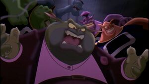 Mr. Swackhammer and the Monstars find Stan Podolak in the locker.