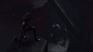 The Eighth Brother, the Seventh Sister, and the Fifth Brother somewhere under the Sith temple.