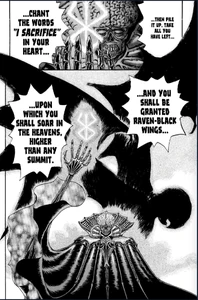 Void showing brands of sacrifice.