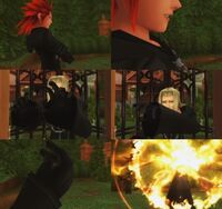 Axel killing Vexen