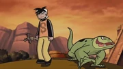 Zak and Komodo Monday escaping the Smoke Mirror