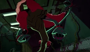 Poison Ivy as mutant plant.