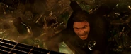 Billy being grinded in a glass crusher by The Punisher and obtains his scars and his own horrific look