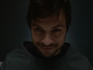 Simon Burke possessed by Asmodeus.