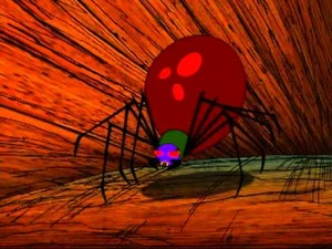 Katz preparing to feed Courage to his "pets"