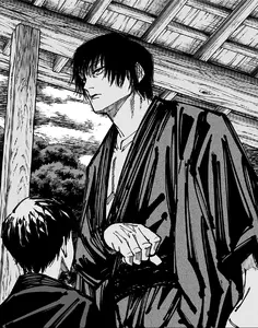 Toji meets Naoya Naoya as a child.