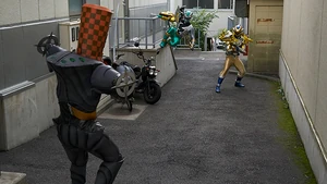 Uden facing RyusoulGreen and Gold.