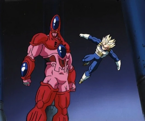 Hatchiyak before he get attacked by Future Trunks.