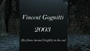 Vinnie's grave in the Golgotha Cemetery.