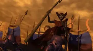 Zarok with his army in the flashback during Daniel's resurrection.