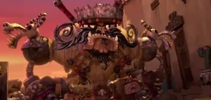Chakal arriving in San Ángel.