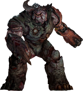 The Cyberdemon in Doom (2016).