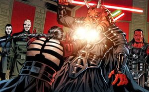 Darth Wyyrlok III Dies.jpg (117 KB) Darth Wyyrlok III is killed by Darth Krayt.