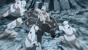 Ep023 Screenshot 0344.jpg (137 KB) Shin betrayed and fatally wounded by his clones.