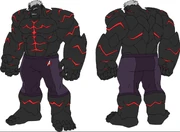 Hulk's appearance after he absorbed the gamma poisoning from Red Hulk.