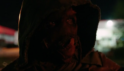 Ragman attacks the Amertek offical