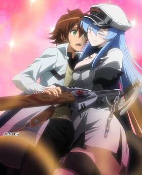 Esdeath's "affection" for Tatsumi.