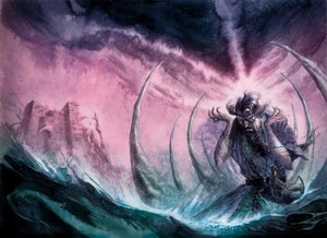 To prevent a succession crisis in the Iron Islands in the wake of Balon's Death, Aeron summons a kingsmoot at Nagga's Hills.