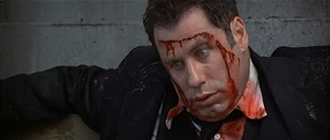 Castor's demise as he is impaled with a harpoon by Sean.