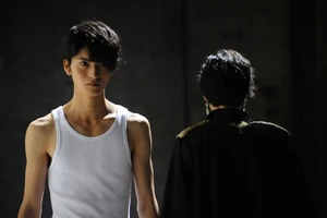 Copy Makoto is awoken by Adel.
