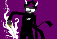Eridan, ready to finally fulfill his lifelong dream of mass murder.