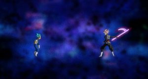 Goku Black vs Vegeta