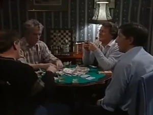 Alan is invited by Mike to a poker game along with both Terry's father Jack Duckworth and local taxi driver Don Brennan.