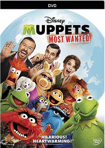 Dominic on the Muppets Most Wanted DVD