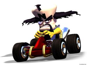 Dr. Cortex in Crash Team Racing.