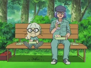 James and Meowth (Break Time)