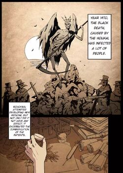 The Black Death starts in Europe.