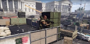 Col. Ridgeway fighting the Division.