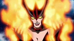 Surtur brainwashing Amora the Enchantress.